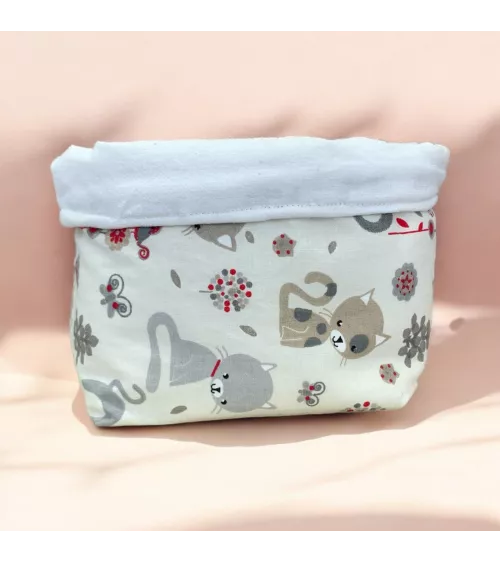 Panière pour lingettes lavables enfant