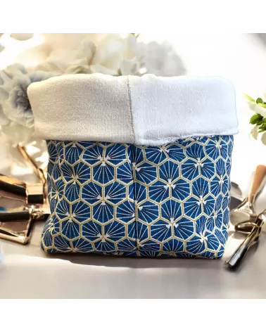 Panière pour lingettes lavables