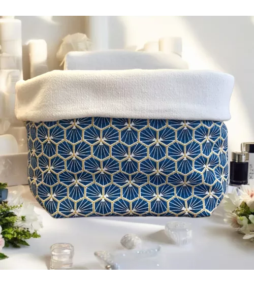 Panière pour lingettes lavables