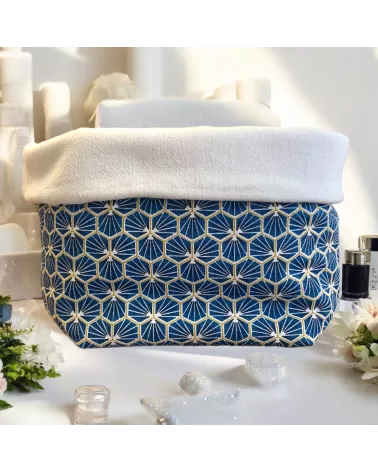 Panière pour lingettes lavables