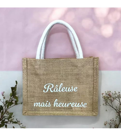 Cabas en toile de jute