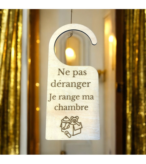 Accroche-porte en bois