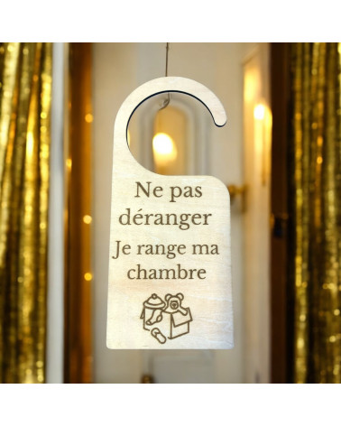 Accroche-porte en bois