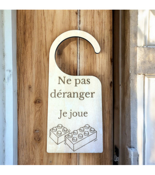 Accroche-porte en bois