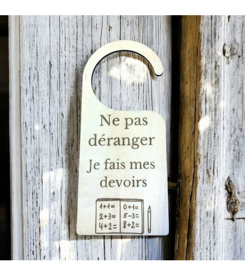 Accroche-porte en bois