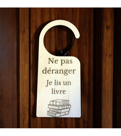 Accroche-porte en bois