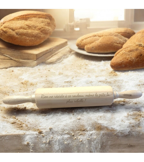 Rouleau à pâtisserie en bois