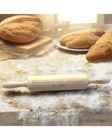 Rouleau à pâtisserie en bois
