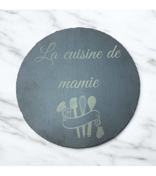 Dessous de plat en ardoise