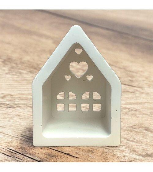 Bougeoir Maisonette en Jesmonite