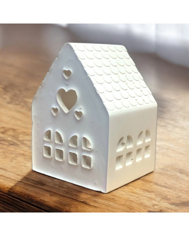 Bougeoir Maisonette en Jesmonite