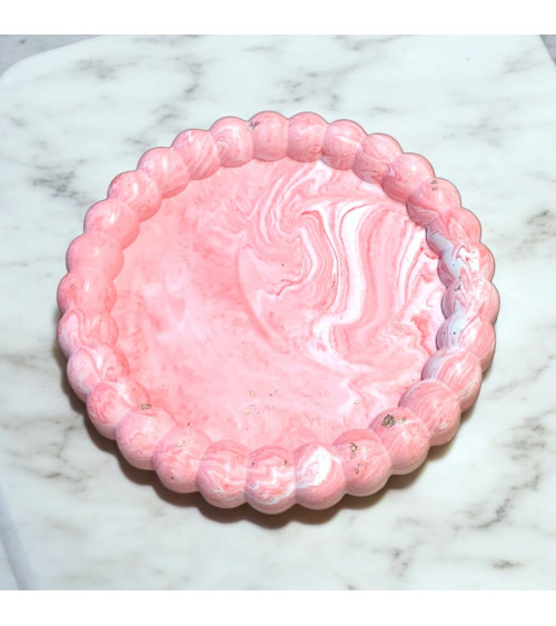 Plateau Bubble en Jesmonite