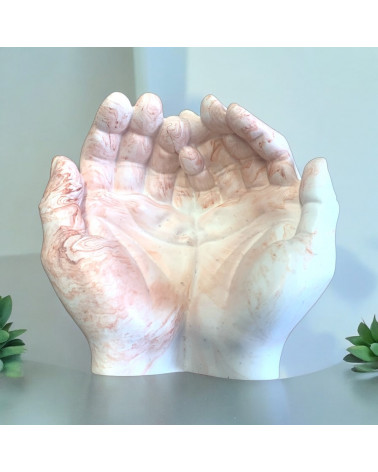 Mains Décoratives en Jesmonite