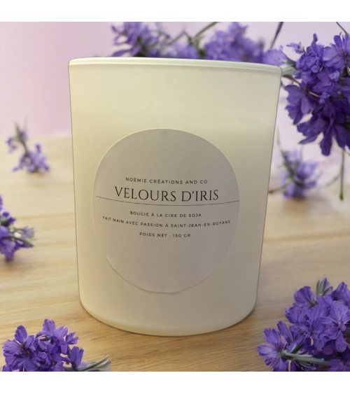 Bougie parfumée Velours d'iris