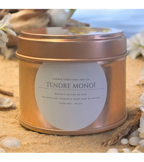 Bougie parfumée monoï