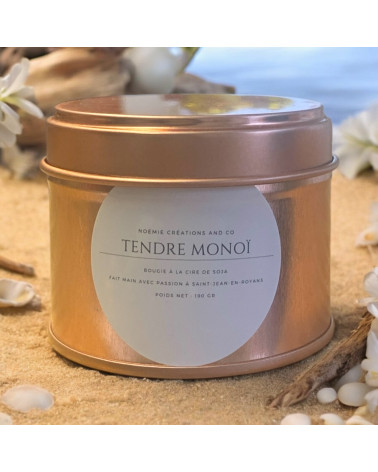 Bougie parfumée monoï