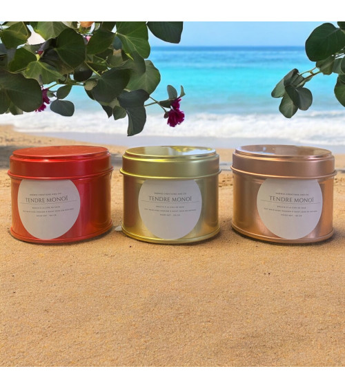 Bougie parfumée monoï