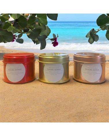 Bougie parfumée monoï