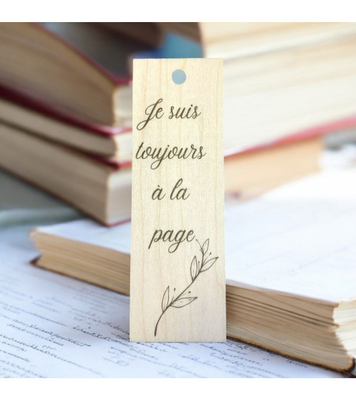 Marque page en bois