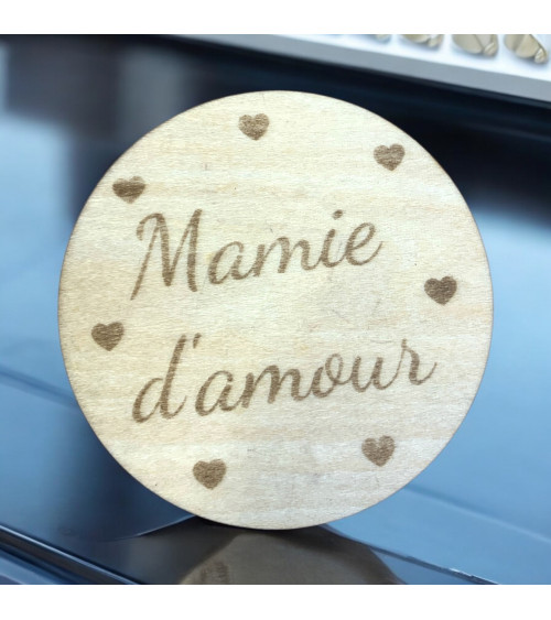 Aimant en Bois Personnalisé