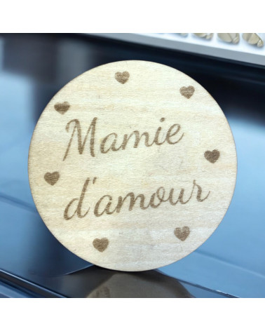 Aimant en Bois Personnalisé