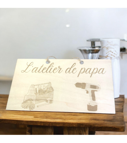 Pancarte Murale en Bois