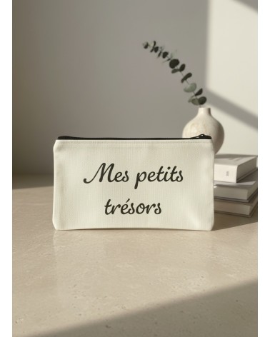 Pochette tissu flocage cadeau
