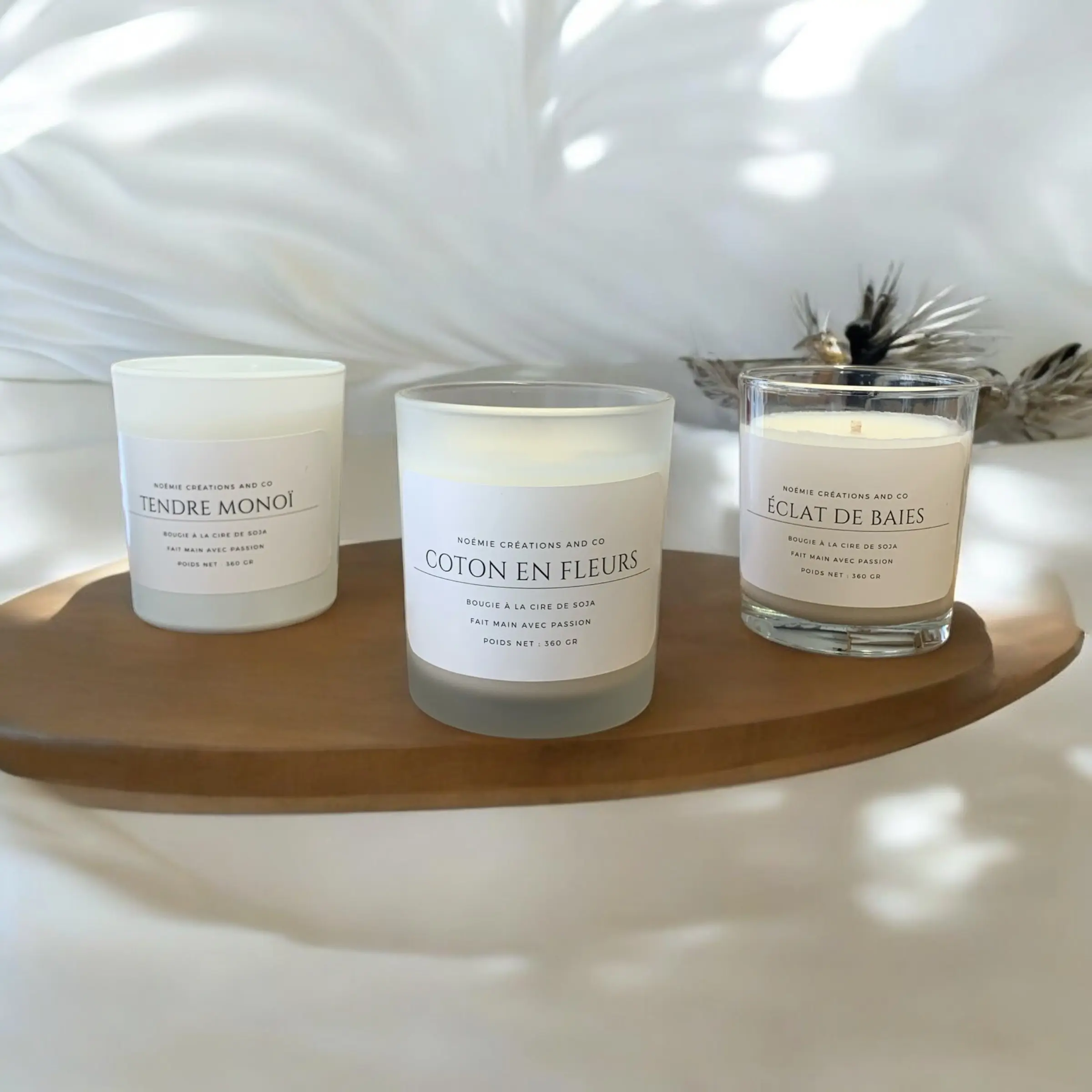 Bougies artisanales